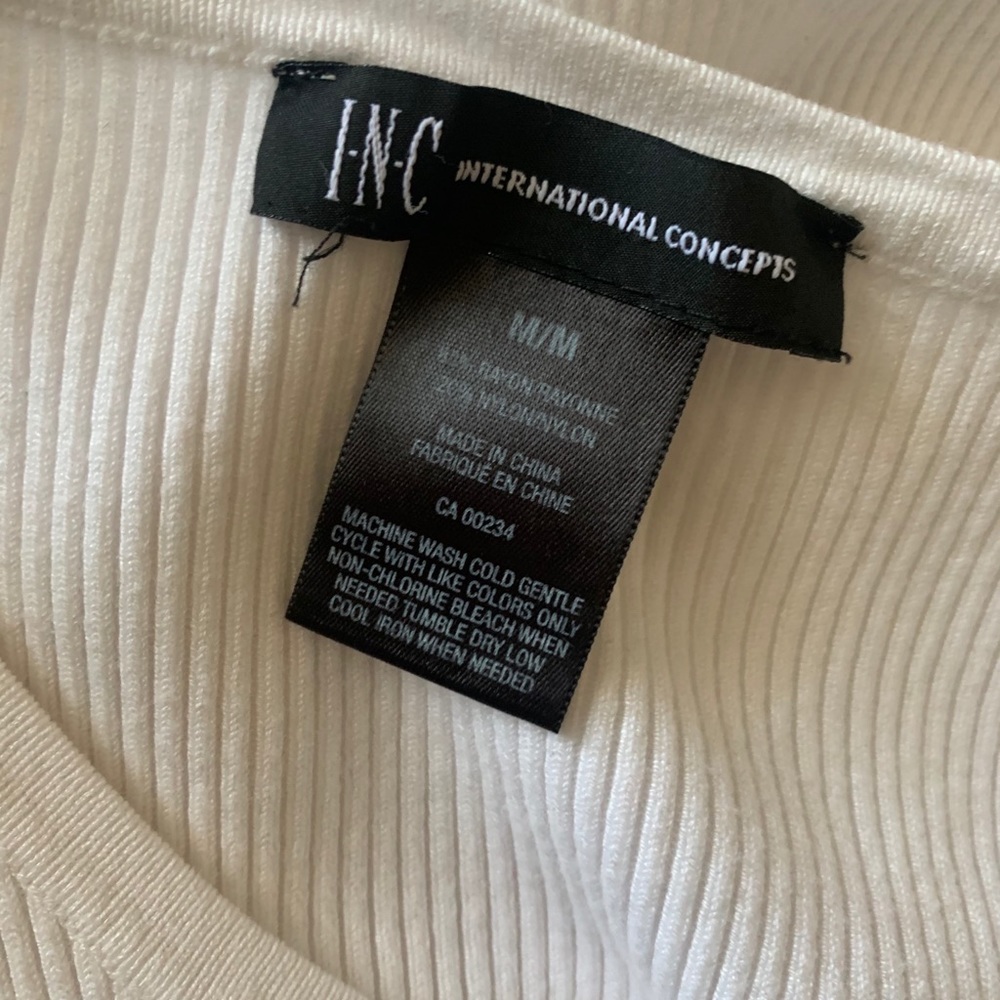 INC Ribbed Sweater - Picture 3 of 3